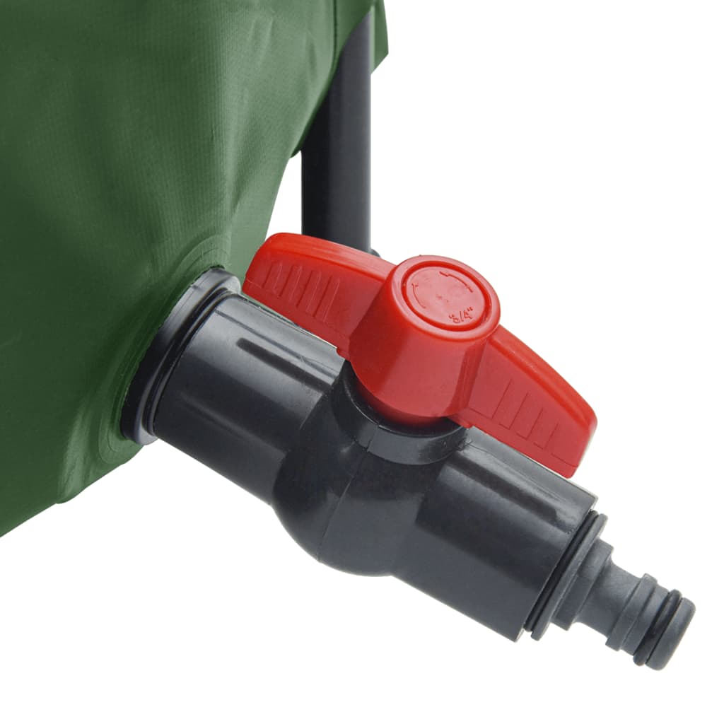 vandtank med hane sammenfoldelig 100 l PVC