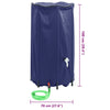 vandtank med hane sammenfoldelig 380 l PVC