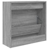 skoreol 60x21x57 cm konstrueret træ grå sonoma-eg