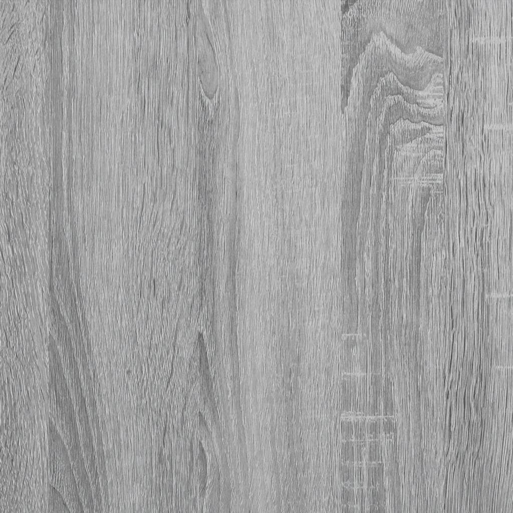 skoreol 60x21x57 cm konstrueret træ grå sonoma-eg