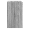 skoskab 80x42x69 cm konstrueret træ grå sonoma-eg