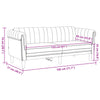 2-personers sofa imiteret ruskind brun