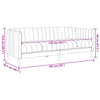 3-personers sofa imiteret ruskind brun