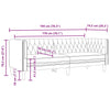 3-personers Chesterfield-sofa imiteret ruskind brun