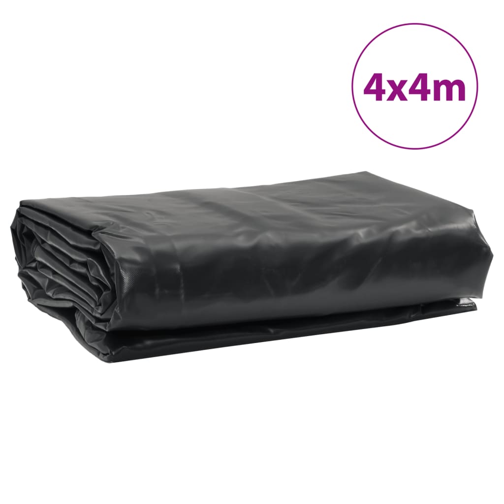 presenning 4x4 m 650 g/m² antracitgrå
