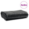 presenning 4x4 m 650 g/m² antracitgrå