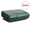 presenning 5x5 m 650 g/m² grøn