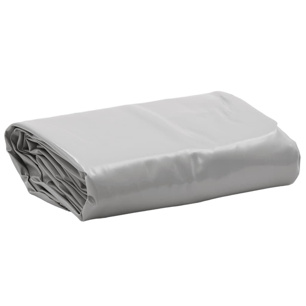 presenning Ø 2 m 650 g/m² grå