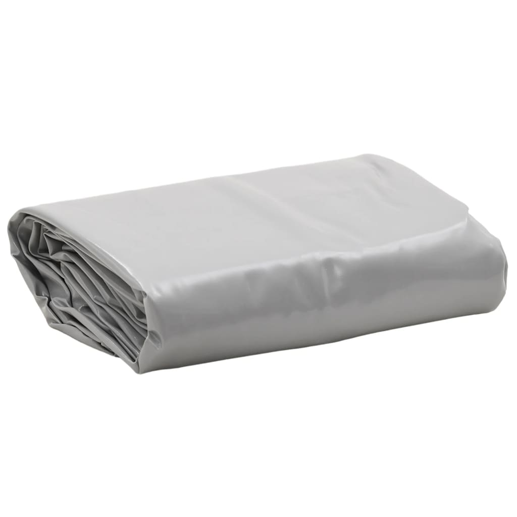 presenning Ø 4 m 650 g/m² grå