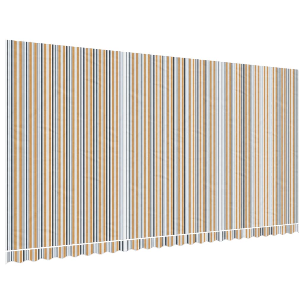 markisedug 6x3 m stribet flerfarvet