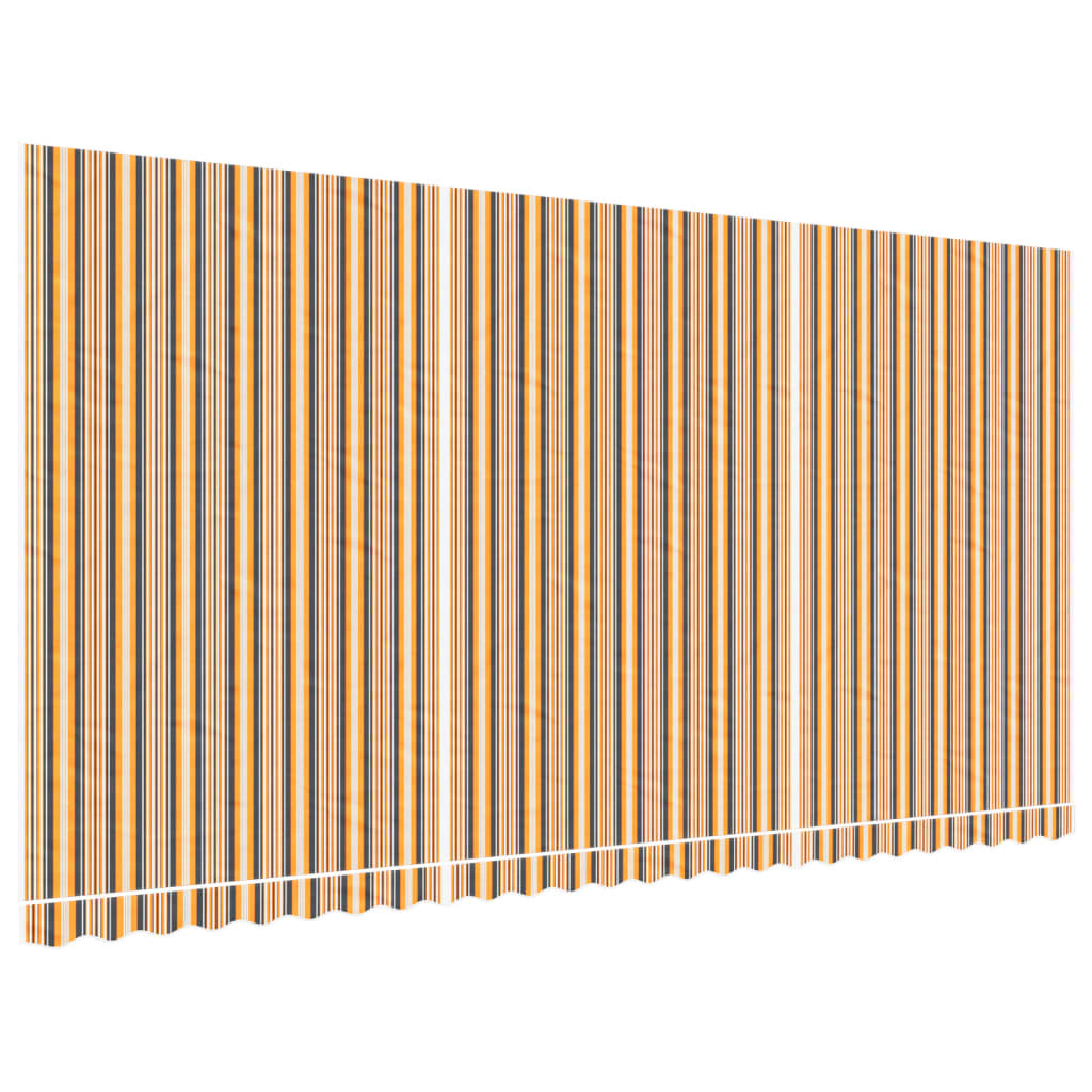 markisedug 6x3 m stribet flerfarvet
