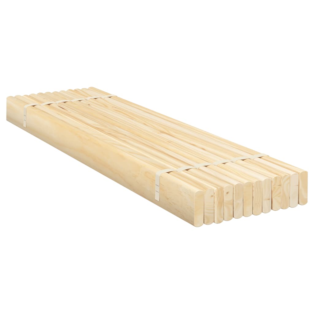 sengelameller 90x200 cm massivt fyrretræ