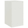 sengeborde 2 stk. 34,5x39x62 cm stål hvid