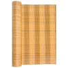 altanafskærmning 400x80 cm polyrattan lysebrun