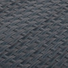 altanafskærmninger 10 stk. 255x19 cm polyrattan antracitgrå