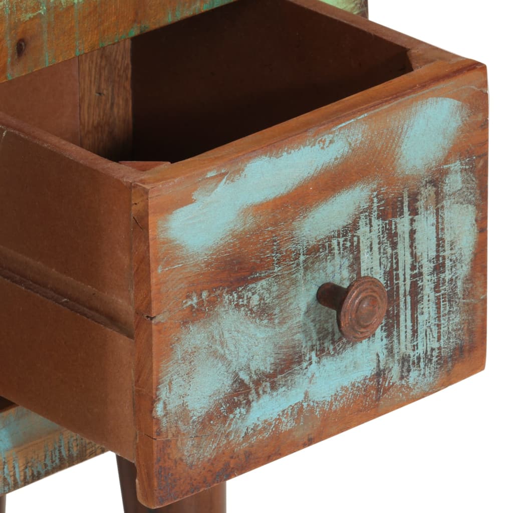 skænk 55x30x80 cm massivt genbrugstræ