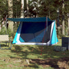 2-personers campingtelt vandtæt blå