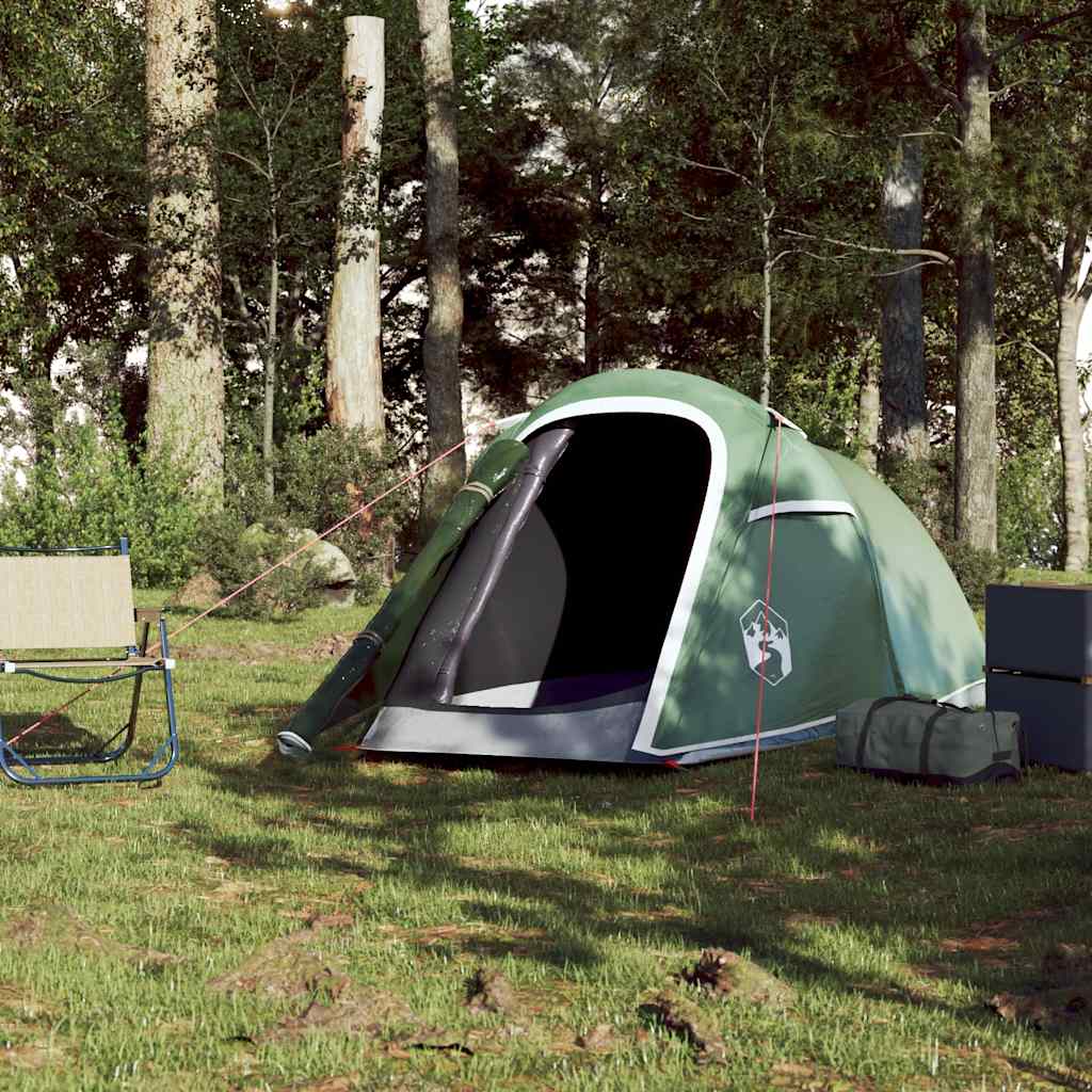2-personers campingtelt vandtæt grøn