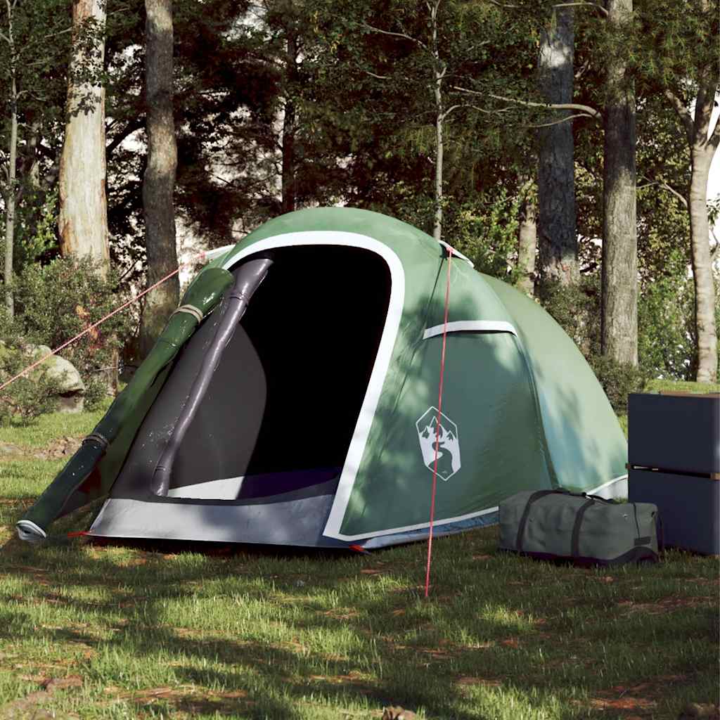 2-personers campingtelt vandtæt grøn