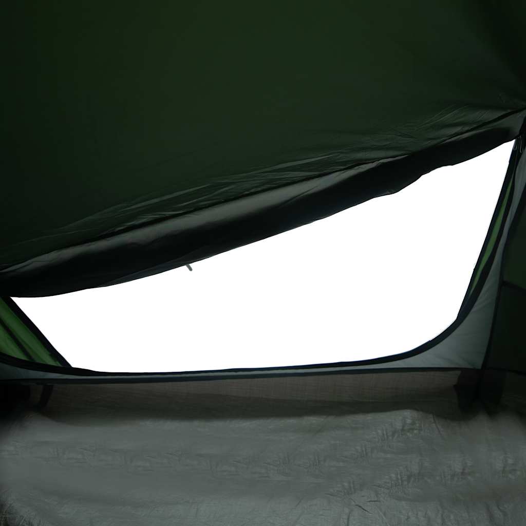 1-personers campingtelt vandtæt grøn