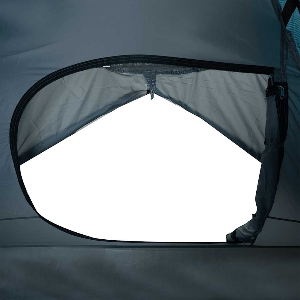 4-personers campingtelt vandtæt blå