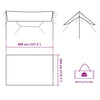 tarp 400x294 cm vandtæt grøn