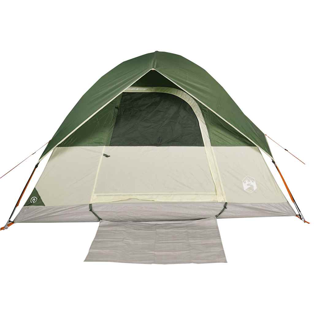 2-personers campingtelt vandtæt kuppel grøn