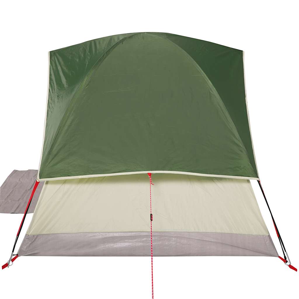 2-personers campingtelt vandtæt kuppel grøn