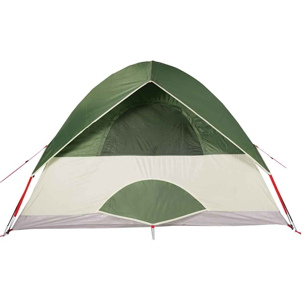 2-personers campingtelt vandtæt kuppel grøn