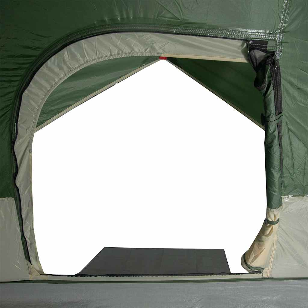3-personers campingtelt vandtæt kuppel grøn