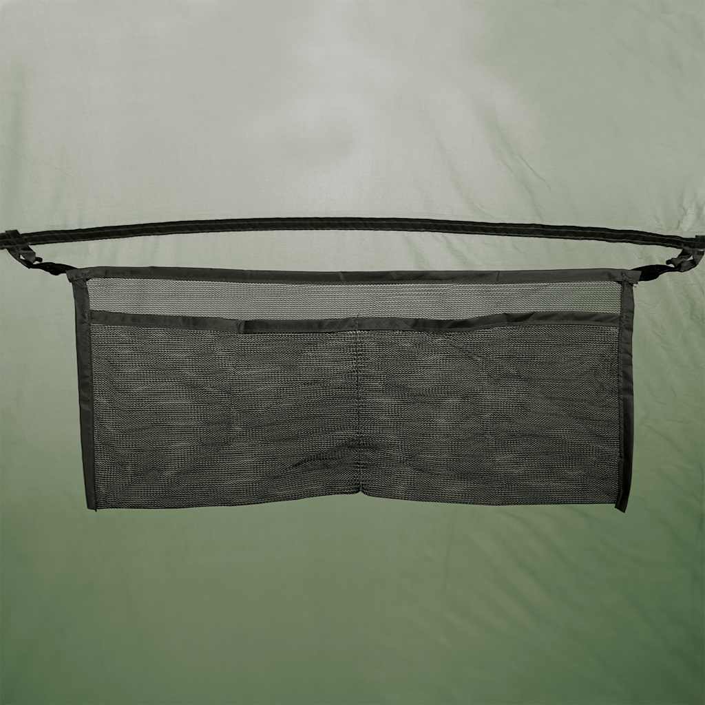 7-personers familietelt vandtæt grøn