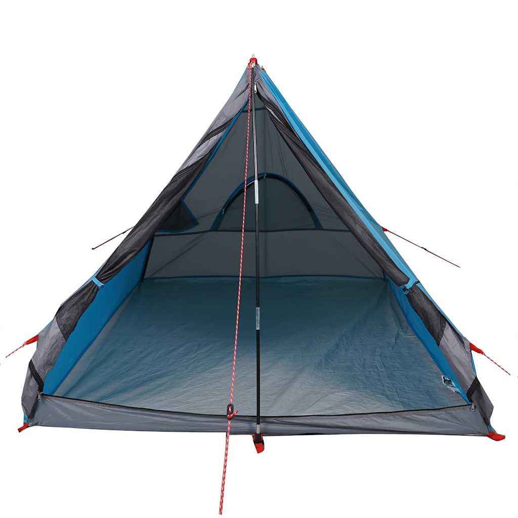2-personers campingtelt A-stel vandtæt blå