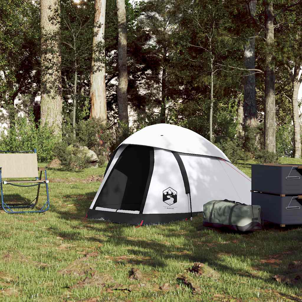1-persons campingtelt vandtæt mørklægningsstof hvid