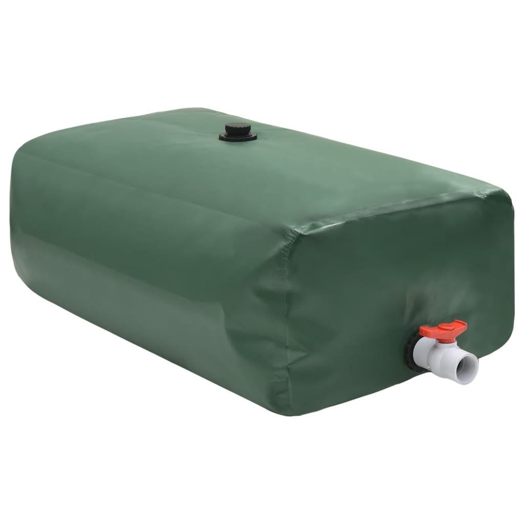 vandtank med hane sammenfoldelig 100 l PVC