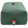 vandtank med hane sammenfoldelig 670 l PVC