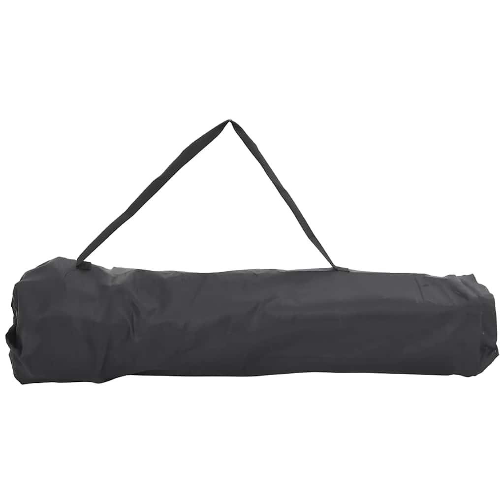 campingstole med lommer 2 stk. foldbar grå