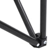 campingstole med lommer 2 stk. foldbar brun