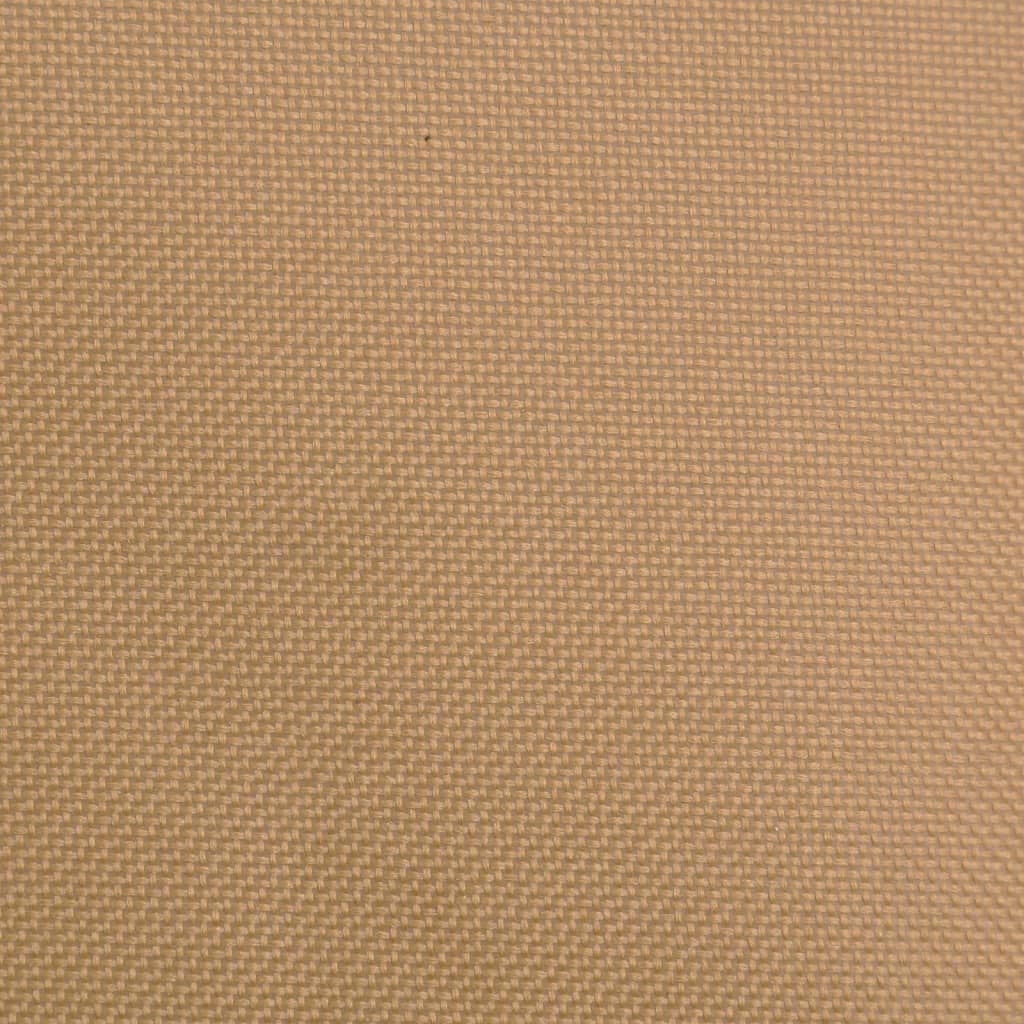 campingstole med lommer 2 stk. foldbar brun