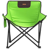 campingstole med lommer 2 stk. foldbar grøn