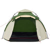 3-personers campingtelt kuppel quick-release grøn