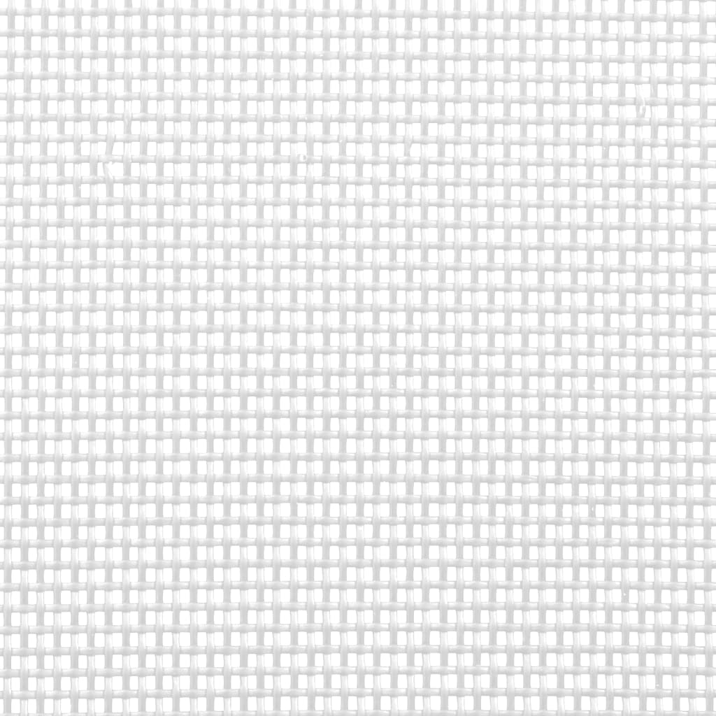 udtrækkelig låge til kæledyr 117,5x125 cm hvid
