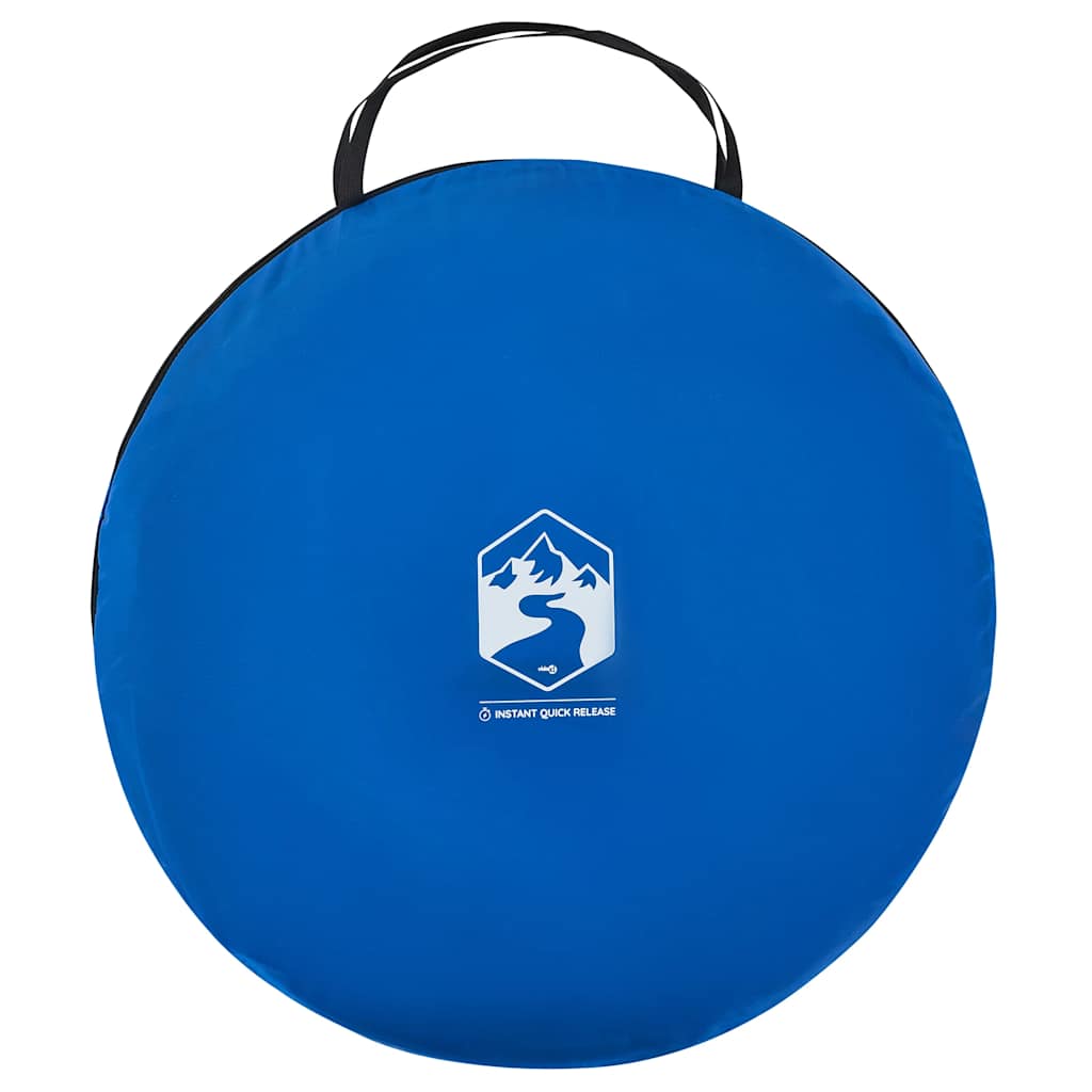 strandtelt vandtæt pop-up azurblå