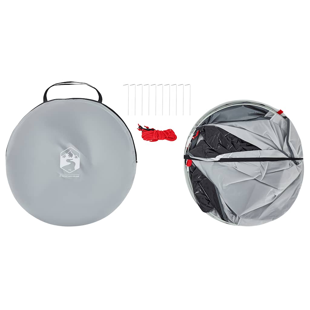 strandtelt pop-up vandtæt grå