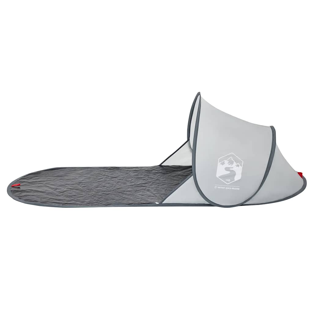 strandtelt pop-up vandtæt grå