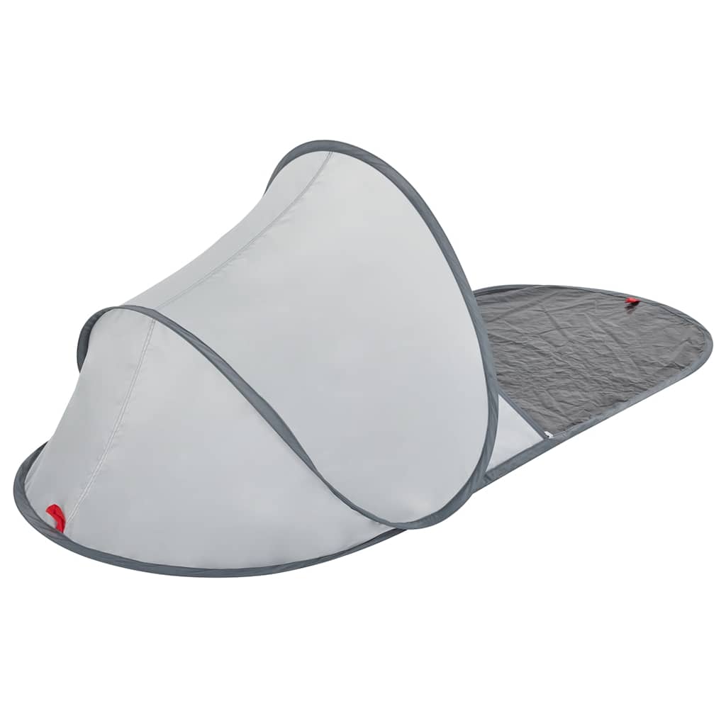 strandtelt pop-up vandtæt grå