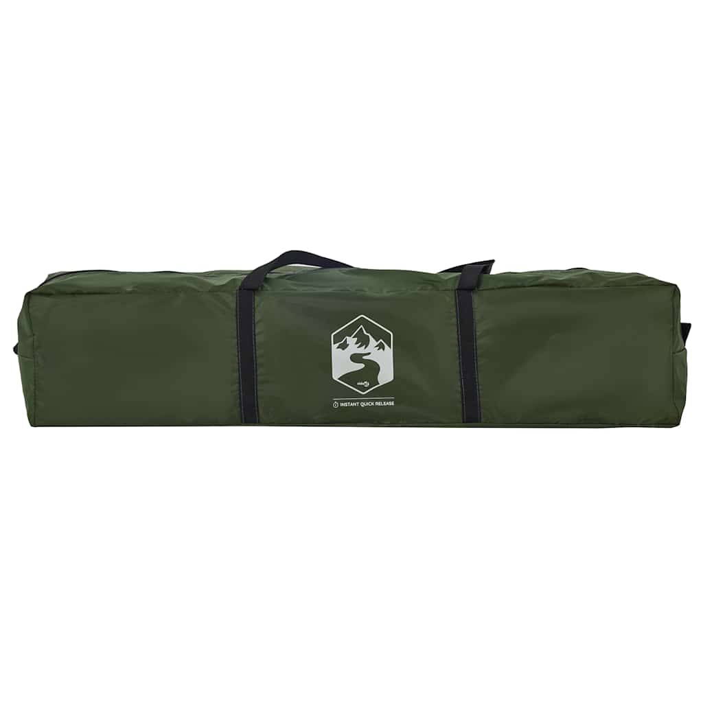 4-personers campingtelt quick-release grøn