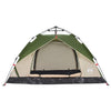 2-personers campingtelt kuppel quick-release grøn