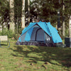 2-personers campingtelt kuppel quick-release blå
