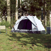 2-personers campingtelt kuppel quick-release mørklægning hvid