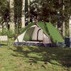 3-personers campingtelt kuppel quick-release grøn